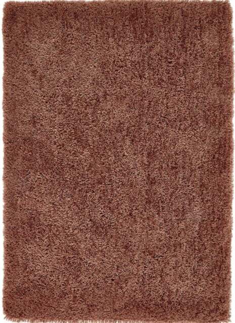 Rackhams Chicago Shaggy Brown Rug - 140X200 cm - image 1