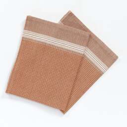 Rackhams Tuana Cotton Hammam Hand Towel without Tassels - Blue with White Stripes - thumbnail 6