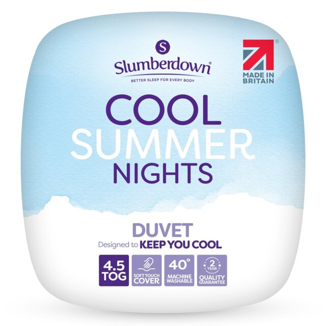Rackhams Cool Summer Nights Duvet - Super King - 4.5 - Ideal for Spring and Summer - image 1