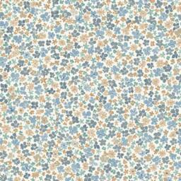Rackhams Veronica Ditsy Daisy Floral Nursery Textured Wallpaper, Blue - thumbnail 2
