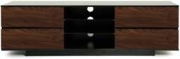 "Rackhams AVITUS High Gloss Black with 4-Walnut Drawers for 32""-65"" LED/OLED/LCD TV Cabinet - FULLY ASSEMBLED" - thumbnail 6