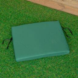 Rackhams 52 x 41cm Cushion Base for Single Wooden Garden Chair in Green - thumbnail 3