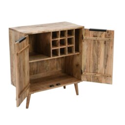 Rackhams Valor Mango Wooden Drinks Cabinet/Sideboard - Lacquered - Wood - 1 - thumbnail 3
