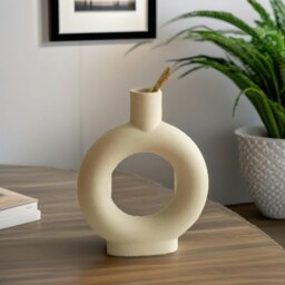 Rackhams Donut Round Ceramic Vase - thumbnail 4