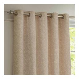 Rackhams New Galaxy Chenille Eyelet Curtains - Blush - 168cm x 229cm - Blush - 100% Polyester - thumbnail 3