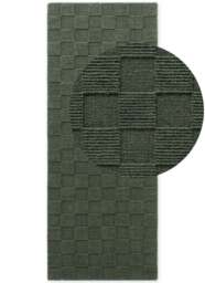 Rackhams Scala Handwoven Wool Rug – Green Colour - 160X230 cm - thumbnail 5