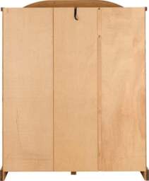 Rackhams Corona 3 Door Triple Wardrobe - Mexican Pine - thumbnail 5