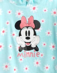 Rackhams Disney Girls Blue Minnie Mouse 2 Piece Towelling Co-ord - 3-4 Years - thumbnail 3