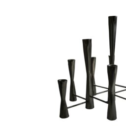 Rackhams Parker 11 Piece Candle Centerpiece - Silver - thumbnail 3