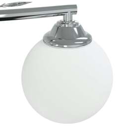 Rackhams Ceiling Lamp with Round Glass Shades for 4 G9 LED Lights - thumbnail 5