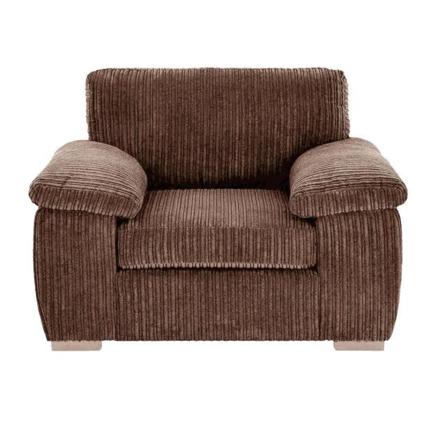 Rackhams Amalfi Sofa Range - Café Mocha - Armchair - image 1
