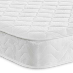 Rackhams Stress-Free Hybrid Mattress - 18cm Deep, Soft Feel, Memory Foam & Spring Support - White - 1 - 2ft6 Small Single Mattress (75cm x 190cm) - thumbnail 3