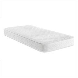 Rackhams Stress-Free Hybrid Mattress - 18cm Deep, Soft Feel, Memory Foam & Spring Support - White - 1 - 2ft6 Small Single Mattress (75cm x 190cm) - thumbnail 2
