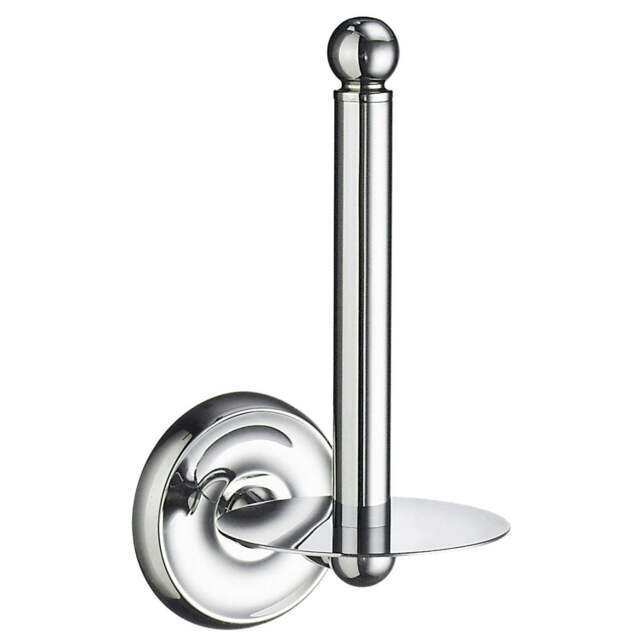 Rackhams Polished Chrome Spare Toilet Roll Holder - image 1