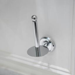 Rackhams Polished Chrome Spare Toilet Roll Holder - thumbnail 3