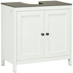 Rackhams Bathroom Sink Cabinet, Freestanding Under Sink Cabinet Adjustable Shelf - thumbnail 2
