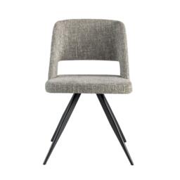 Rackhams Grey Fabric Swivel Chair 4010 - thumbnail 2