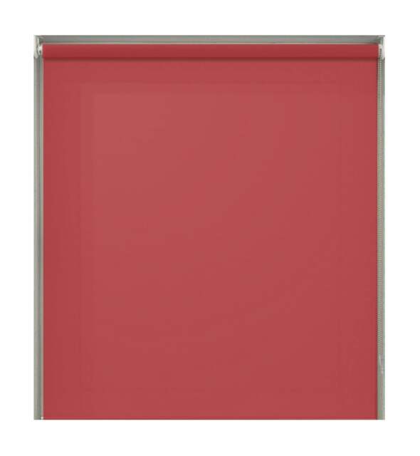 Rackhams Red Plain Straight Edge Daylight Roller Blind - 240cm - image 1