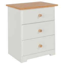 Rackhams Colorado 3-Drawer Bedside Cabinet - thumbnail 3