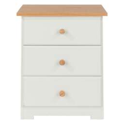 Rackhams Colorado 3-Drawer Bedside Cabinet - thumbnail 2