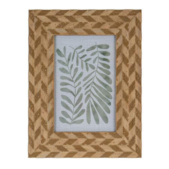 Rackhams Nord Single Photo Frame - Brown - Brown - 100% Mixed
