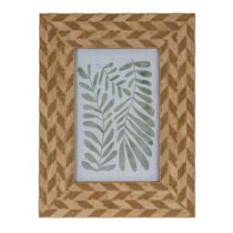 Rackhams Nord Single Photo Frame - Brown - Brown - 100% Mixed