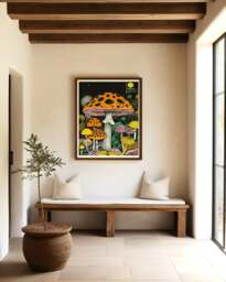 Rackhams Pipe Dream Artwork - Framing Options Available - Black - A4 - Framed Print - thumbnail 4