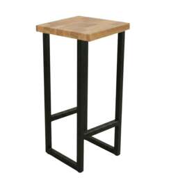 Rackhams Staved Oak Breakfast Bar Stool