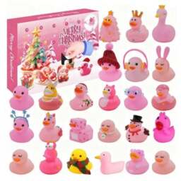 Rackhams Christmas Rubber Duck Bath Toy Advent Calendar - Style 2 - thumbnail 2