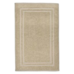 Rackhams Hotel 750gsm Pure Cotton Bath Mat - White - thumbnail 3