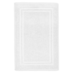 Rackhams Hotel 750gsm Pure Cotton Bath Mat - White - thumbnail 2