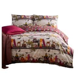 Rackhams Ultimate Reversible Velvet Printed Duvet Cover Set - Multicoloured - Single - Multicoloured - 52% Polyester/48% Cotton