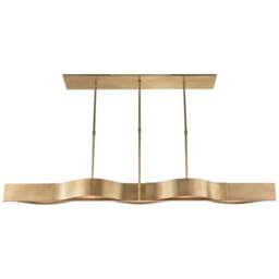 Rackhams Avant Large Linear Pendant Light - Bronze - thumbnail 2