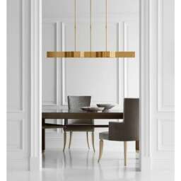 Rackhams Avant Large Linear Pendant Light - Bronze - thumbnail 4