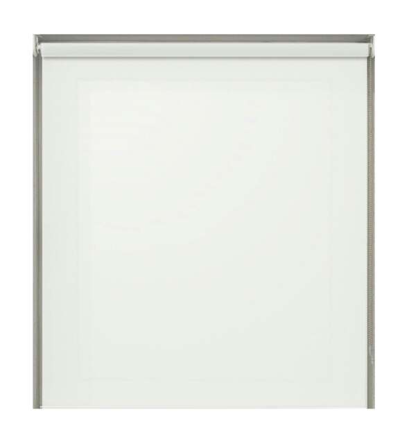 Rackhams White Plain Straight Edge Daylight Roller Blind - 180cm - image 1