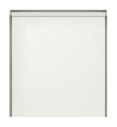Rackhams White Plain Straight Edge Daylight Roller Blind - 180cm - thumbnail 2