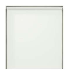 Rackhams White Plain Straight Edge Daylight Roller Blind - 180cm