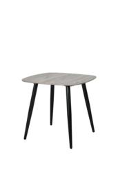 Rackhams Aspen Square Dining Table with Black Tapered Legs - Grey Oak - thumbnail 1