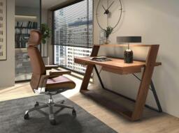 Rackhams Swivel Office Chair 4211/4212 - Brown - Steel - thumbnail 4