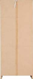 Rackhams Seville 2 Door Double Wardrobe - White High Gloss and Light Oak - thumbnail 6