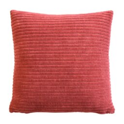Rackhams Ribbed Red Cushion Set of 2 - thumbnail 3