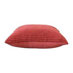 Rackhams Ribbed Red Cushion Set of 2 - thumbnail 6