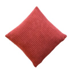 Rackhams Ribbed Red Cushion Set of 2 - thumbnail 4