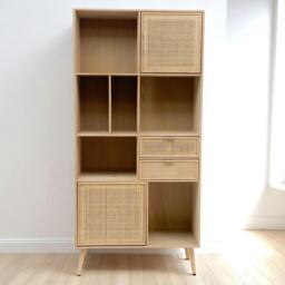 Rackhams MSL 189CM WOODEN DISPLAY CABINET