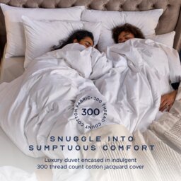 Rackhams Hungarian Goose Down Duvet - Double - 10.5 - thumbnail 2
