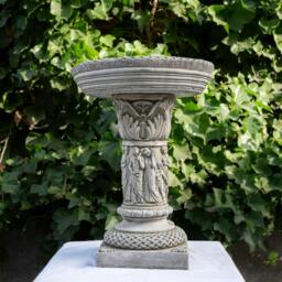 Rackhams Patrician Bird Bath Elegant Stone cast Bird Bath Bird feeder - thumbnail 4