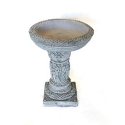 Rackhams Patrician Bird Bath Elegant Stone cast Bird Bath Bird feeder - thumbnail 5