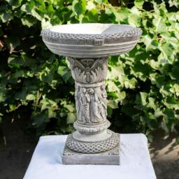 Rackhams Patrician Bird Bath Elegant Stone cast Bird Bath Bird feeder - thumbnail 1