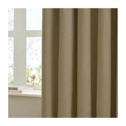 Rackhams Ultimate Velvet Pencil Pleat Curtains - Mocha - 229cm x 183cm - Mocha - 100% Polyester - thumbnail 3
