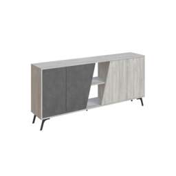 Rackhams Modern Fiona Console Sideboard Storage Cabinet 180(W)cm - Oak - thumbnail 3